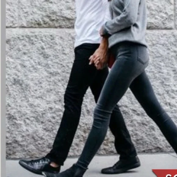 Free People raw hem Gray skinny Jeans Sz 28 - Picture 11 of 12